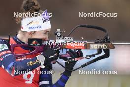06.01.2024, Oberhof, Germany (GER): Lou Jeanmonnot (FRA) - IBU World Cup Biathlon, pursuit women, Oberhof (GER). www.nordicfocus.com. © Thibaut/NordicFocus. Every downloaded picture is fee-liable.