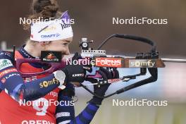 06.01.2024, Oberhof, Germany (GER): Lou Jeanmonnot (FRA) - IBU World Cup Biathlon, pursuit women, Oberhof (GER). www.nordicfocus.com. © Thibaut/NordicFocus. Every downloaded picture is fee-liable.