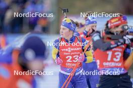 06.01.2024, Oberhof, Germany (GER): Sara Andersson (SWE) - IBU World Cup Biathlon, pursuit women, Oberhof (GER). www.nordicfocus.com. © Thibaut/NordicFocus. Every downloaded picture is fee-liable.