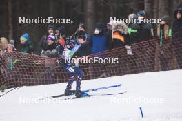 07.01.2024, Oberhof, Germany (GER): Eric Perrot (FRA) - IBU World Cup Biathlon, relay men, Oberhof (GER). www.nordicfocus.com. © Manzoni/NordicFocus. Every downloaded picture is fee-liable.