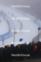 07.01.2024, Oberhof, Germany (GER): Jaakko Ranta (FIN), David Komatz (AUT), Emil Nykvist (SWE), (l-r) - IBU World Cup Biathlon, relay men, Oberhof (GER). www.nordicfocus.com. © Manzoni/NordicFocus. Every downloaded picture is fee-liable.