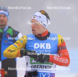 07.01.2024, Oberhof, Germany (GER): Thierry Langer (BEL) - IBU World Cup Biathlon, relay men, Oberhof (GER). www.nordicfocus.com. © Manzoni/NordicFocus. Every downloaded picture is fee-liable.