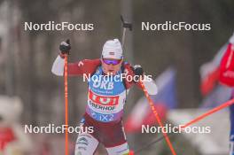 07.01.2024, Oberhof, Germany (GER): Aleksandrs Patrijuks (LAT) - IBU World Cup Biathlon, relay men, Oberhof (GER). www.nordicfocus.com. © Thibaut/NordicFocus. Every downloaded picture is fee-liable.