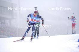 07.01.2024, Oberhof, Germany (GER): Endre Stroemsheim (NOR) - IBU World Cup Biathlon, relay men, Oberhof (GER). www.nordicfocus.com. © Thibaut/NordicFocus. Every downloaded picture is fee-liable.