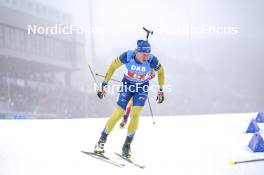 07.01.2024, Oberhof, Germany (GER): Emil Nykvist (SWE) - IBU World Cup Biathlon, relay men, Oberhof (GER). www.nordicfocus.com. © Thibaut/NordicFocus. Every downloaded picture is fee-liable.