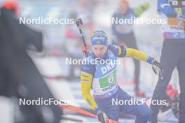 07.01.2024, Oberhof, Germany (GER): Jesper Nelin (SWE) - IBU World Cup Biathlon, relay men, Oberhof (GER). www.nordicfocus.com. © Thibaut/NordicFocus. Every downloaded picture is fee-liable.