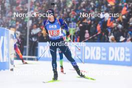 07.01.2024, Oberhof, Germany (GER): Sean Doherty (USA) - IBU World Cup Biathlon, relay men, Oberhof (GER). www.nordicfocus.com. © Manzoni/NordicFocus. Every downloaded picture is fee-liable.