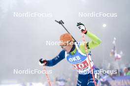 07.01.2024, Oberhof, Germany (GER): Miha Dovzan (SLO) - IBU World Cup Biathlon, relay men, Oberhof (GER). www.nordicfocus.com. © Thibaut/NordicFocus. Every downloaded picture is fee-liable.