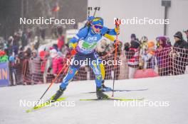 07.01.2024, Oberhof, Germany (GER): Dmytro Pidruchnyi (UKR) - IBU World Cup Biathlon, relay men, Oberhof (GER). www.nordicfocus.com. © Thibaut/NordicFocus. Every downloaded picture is fee-liable.