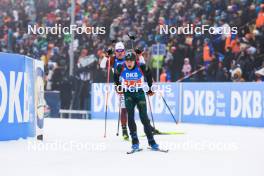 07.01.2024, Oberhof, Germany (GER): Maksim Fomin (LTU) - IBU World Cup Biathlon, relay men, Oberhof (GER). www.nordicfocus.com. © Manzoni/NordicFocus. Every downloaded picture is fee-liable.