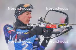 07.01.2024, Oberhof, Germany (GER): Quentin Fillon Maillet (FRA) - IBU World Cup Biathlon, relay men, Oberhof (GER). www.nordicfocus.com. © Thibaut/NordicFocus. Every downloaded picture is fee-liable.