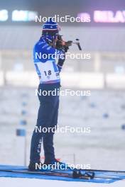07.01.2024, Oberhof, Germany (GER): Jake Brown (USA) - IBU World Cup Biathlon, relay men, Oberhof (GER). www.nordicfocus.com. © Manzoni/NordicFocus. Every downloaded picture is fee-liable.
