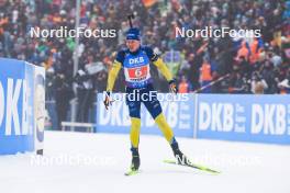 07.01.2024, Oberhof, Germany (GER): Emil Nykvist (SWE) - IBU World Cup Biathlon, relay men, Oberhof (GER). www.nordicfocus.com. © Manzoni/NordicFocus. Every downloaded picture is fee-liable.