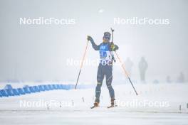 07.01.2024, Oberhof, Germany (GER): Tommaso Giacomel (ITA) - IBU World Cup Biathlon, relay men, Oberhof (GER). www.nordicfocus.com. © Manzoni/NordicFocus. Every downloaded picture is fee-liable.