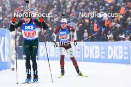 07.01.2024, Oberhof, Germany (GER): Aleksandrs Patrijuks (LAT) - IBU World Cup Biathlon, relay men, Oberhof (GER). www.nordicfocus.com. © Manzoni/NordicFocus. Every downloaded picture is fee-liable.