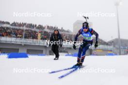 07.01.2024, Oberhof, Germany (GER): Eric Perrot (FRA) - IBU World Cup Biathlon, relay men, Oberhof (GER). www.nordicfocus.com. © Manzoni/NordicFocus. Every downloaded picture is fee-liable.