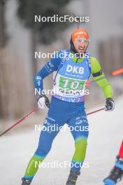 07.01.2024, Oberhof, Germany (GER): Jakov Fak (SLO) - IBU World Cup Biathlon, relay men, Oberhof (GER). www.nordicfocus.com. © Thibaut/NordicFocus. Every downloaded picture is fee-liable.
