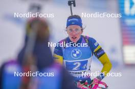 07.01.2024, Oberhof, Germany (GER): Elvira Oeberg (SWE) - IBU World Cup Biathlon, relay women, Oberhof (GER). www.nordicfocus.com. © Thibaut/NordicFocus. Every downloaded picture is fee-liable.