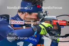 05.01.2024, Oberhof, Germany (GER): Tommaso Giacomel (ITA) - IBU World Cup Biathlon, sprint men, Oberhof (GER). www.nordicfocus.com. © Thibaut/NordicFocus. Every downloaded picture is fee-liable.
