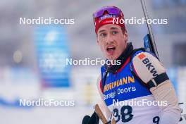 05.01.2024, Oberhof, Germany (GER): Sandro Bovisi (SUI) - IBU World Cup Biathlon, sprint men, Oberhof (GER). www.nordicfocus.com. © Thibaut/NordicFocus. Every downloaded picture is fee-liable.