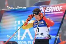 05.01.2024, Oberhof, Germany (GER): Martin Ponsiluoma (SWE) - IBU World Cup Biathlon, sprint men, Oberhof (GER). www.nordicfocus.com. © Manzoni/NordicFocus. Every downloaded picture is fee-liable.