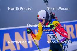 05.01.2024, Oberhof, Germany (GER): Marek Mackels (BEL) - IBU World Cup Biathlon, sprint men, Oberhof (GER). www.nordicfocus.com. © Thibaut/NordicFocus. Every downloaded picture is fee-liable.