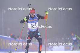 05.01.2024, Oberhof, Germany (GER): Johannes Kuehn (GER) - IBU World Cup Biathlon, sprint men, Oberhof (GER). www.nordicfocus.com. © Thibaut/NordicFocus. Every downloaded picture is fee-liable.
