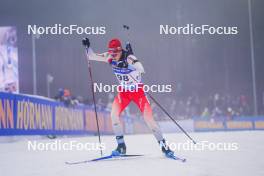 05.01.2024, Oberhof, Germany (GER): Sandro Bovisi (SUI) - IBU World Cup Biathlon, sprint men, Oberhof (GER). www.nordicfocus.com. © Thibaut/NordicFocus. Every downloaded picture is fee-liable.
