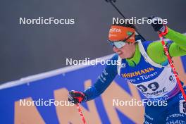 05.01.2024, Oberhof, Germany (GER): Miha Dovzan (SLO) - IBU World Cup Biathlon, sprint men, Oberhof (GER). www.nordicfocus.com. © Thibaut/NordicFocus. Every downloaded picture is fee-liable.