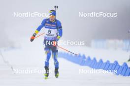 05.01.2024, Oberhof, Germany (GER): Dmytro Pidruchnyi (UKR) - IBU World Cup Biathlon, sprint men, Oberhof (GER). www.nordicfocus.com. © Manzoni/NordicFocus. Every downloaded picture is fee-liable.