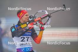 05.01.2024, Oberhof, Germany (GER): Philipp Horn (GER) - IBU World Cup Biathlon, sprint men, Oberhof (GER). www.nordicfocus.com. © Thibaut/NordicFocus. Every downloaded picture is fee-liable.