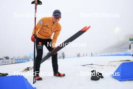 05.01.2024, Oberhof, Germany (GER): Justus Strelow (GER) - IBU World Cup Biathlon, sprint men, Oberhof (GER). www.nordicfocus.com. © Manzoni/NordicFocus. Every downloaded picture is fee-liable.