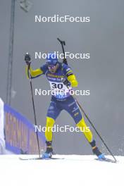 05.01.2024, Oberhof, Germany (GER): Sebastian Samuelsson (SWE) - IBU World Cup Biathlon, sprint men, Oberhof (GER). www.nordicfocus.com. © Thibaut/NordicFocus. Every downloaded picture is fee-liable.