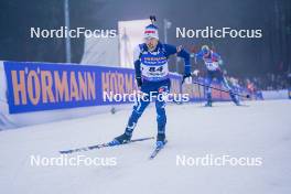 05.01.2024, Oberhof, Germany (GER): Joni Mustonen (FIN) - IBU World Cup Biathlon, sprint men, Oberhof (GER). www.nordicfocus.com. © Thibaut/NordicFocus. Every downloaded picture is fee-liable.