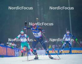 05.01.2024, Oberhof, Germany (GER): Sturla Holm Laegreid (NOR) - IBU World Cup Biathlon, sprint men, Oberhof (GER). www.nordicfocus.com. © Thibaut/NordicFocus. Every downloaded picture is fee-liable.