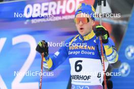 05.01.2024, Oberhof, Germany (GER): Anton Dudchenko (UKR) - IBU World Cup Biathlon, sprint men, Oberhof (GER). www.nordicfocus.com. © Manzoni/NordicFocus. Every downloaded picture is fee-liable.