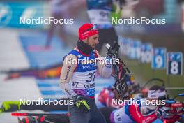05.01.2024, Oberhof, Germany (GER): Joscha Burkhalter (SUI) - IBU World Cup Biathlon, sprint men, Oberhof (GER). www.nordicfocus.com. © Thibaut/NordicFocus. Every downloaded picture is fee-liable.