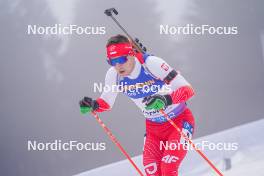 05.01.2024, Oberhof, Germany (GER): Konrad Badacz (POL) - IBU World Cup Biathlon, sprint men, Oberhof (GER). www.nordicfocus.com. © Thibaut/NordicFocus. Every downloaded picture is fee-liable.