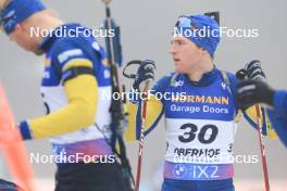 05.01.2024, Oberhof, Germany (GER): Sebastian Samuelsson (SWE) - IBU World Cup Biathlon, sprint men, Oberhof (GER). www.nordicfocus.com. © Manzoni/NordicFocus. Every downloaded picture is fee-liable.