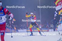 05.01.2024, Oberhof, Germany (GER): Thierry Langer (BEL) - IBU World Cup Biathlon, sprint men, Oberhof (GER). www.nordicfocus.com. © Thibaut/NordicFocus. Every downloaded picture is fee-liable.