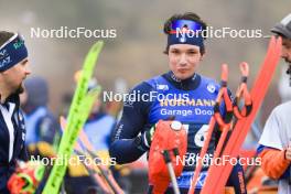 05.01.2024, Oberhof, Germany (GER): Tommaso Giacomel (ITA) - IBU World Cup Biathlon, sprint men, Oberhof (GER). www.nordicfocus.com. © Manzoni/NordicFocus. Every downloaded picture is fee-liable.