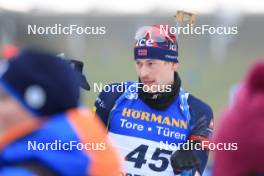 05.01.2024, Oberhof, Germany (GER): Sturla Holm Laegreid (NOR) - IBU World Cup Biathlon, sprint men, Oberhof (GER). www.nordicfocus.com. © Manzoni/NordicFocus. Every downloaded picture is fee-liable.