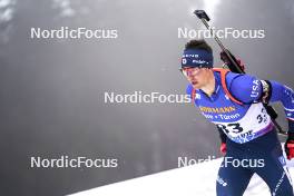 05.01.2024, Oberhof, Germany (GER): Sean Doherty (USA) - IBU World Cup Biathlon, sprint men, Oberhof (GER). www.nordicfocus.com. © Thibaut/NordicFocus. Every downloaded picture is fee-liable.