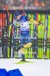 05.01.2024, Oberhof, Germany (GER): Martin Ponsiluoma (SWE) - IBU World Cup Biathlon, sprint men, Oberhof (GER). www.nordicfocus.com. © Manzoni/NordicFocus. Every downloaded picture is fee-liable.