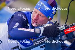 05.01.2024, Oberhof, Germany (GER): Lukas Hofer (ITA) - IBU World Cup Biathlon, sprint men, Oberhof (GER). www.nordicfocus.com. © Thibaut/NordicFocus. Every downloaded picture is fee-liable.