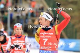 05.01.2024, Oberhof, Germany (GER): Lotte Lie (BEL) - IBU World Cup Biathlon, sprint women, Oberhof (GER). www.nordicfocus.com. © Manzoni/NordicFocus. Every downloaded picture is fee-liable.