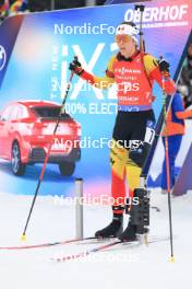 05.01.2024, Oberhof, Germany (GER): Lotte Lie (BEL) - IBU World Cup Biathlon, sprint women, Oberhof (GER). www.nordicfocus.com. © Manzoni/NordicFocus. Every downloaded picture is fee-liable.