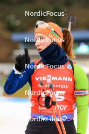 05.01.2024, Oberhof, Germany (GER): Ziva Klemencic (SLO) - IBU World Cup Biathlon, sprint women, Oberhof (GER). www.nordicfocus.com. © Manzoni/NordicFocus. Every downloaded picture is fee-liable.