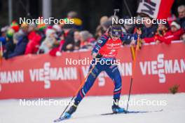 05.01.2024, Oberhof, Germany (GER): Julia Simon (FRA) - IBU World Cup Biathlon, sprint women, Oberhof (GER). www.nordicfocus.com. © Thibaut/NordicFocus. Every downloaded picture is fee-liable.