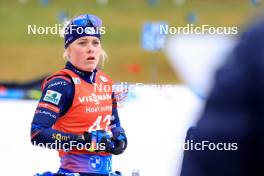 05.01.2024, Oberhof, Germany (GER): Sophie Chauveau (FRA) - IBU World Cup Biathlon, sprint women, Oberhof (GER). www.nordicfocus.com. © Manzoni/NordicFocus. Every downloaded picture is fee-liable.